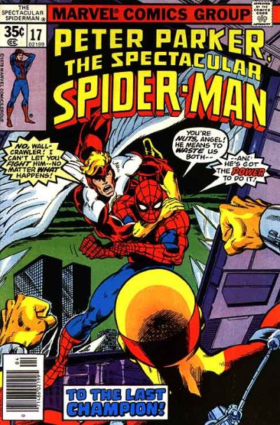 Cover for The Spectacular Spider-Man (Marvel, 1976 series) #17