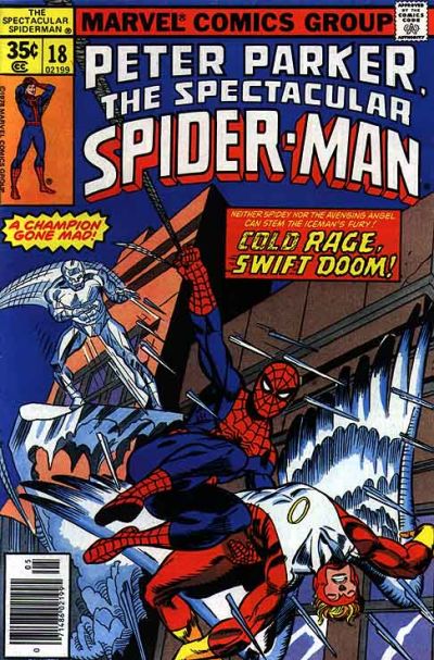 Cover for The Spectacular Spider-Man (Marvel, 1976 series) #18 [Regular Edition]