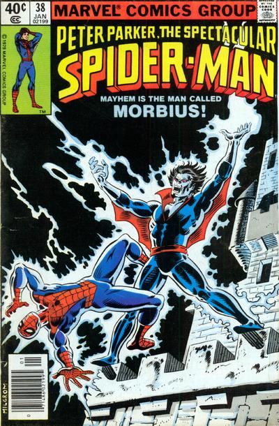 Cover for The Spectacular Spider-Man (Marvel, 1976 series) #38 [Newsstand]
