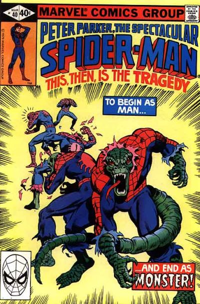 Cover for The Spectacular Spider-Man (Marvel, 1976 series) #40 [Direct]