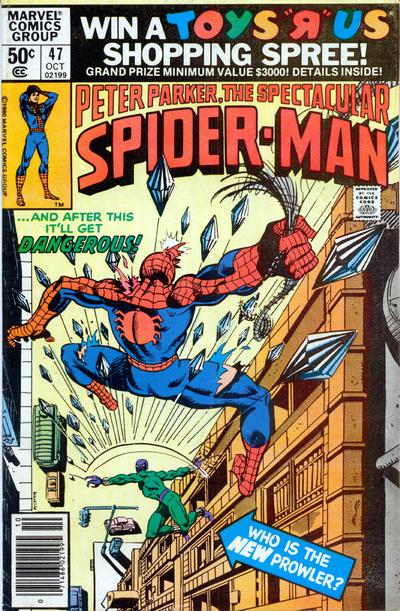 Cover for The Spectacular Spider-Man (Marvel, 1976 series) #47 [Newsstand]