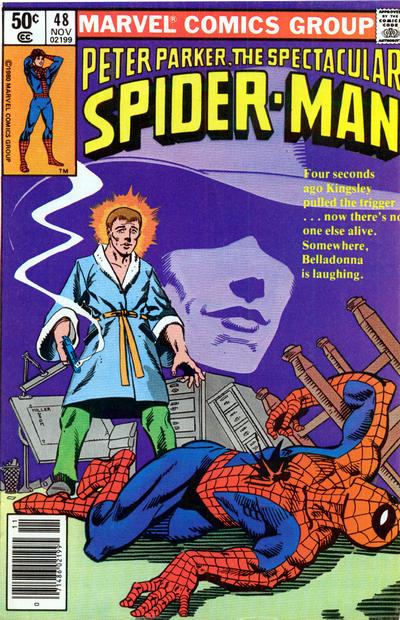 Cover for The Spectacular Spider-Man (Marvel, 1976 series) #48 [Newsstand]