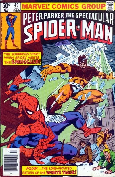 Cover for The Spectacular Spider-Man (Marvel, 1976 series) #49 [Newsstand]