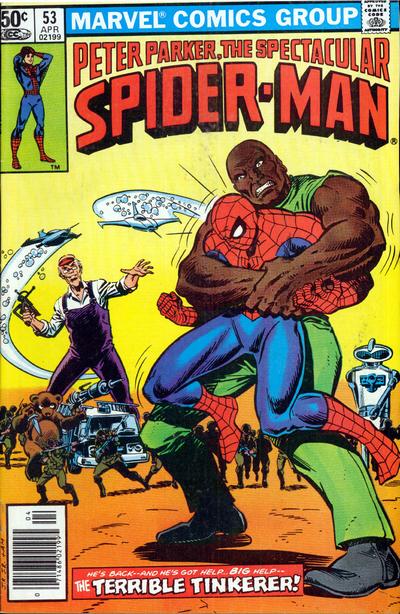 Cover for The Spectacular Spider-Man (Marvel, 1976 series) #53 [Newsstand]