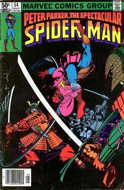 Cover for The Spectacular Spider-Man (Marvel, 1976 series) #54 [Newsstand]
