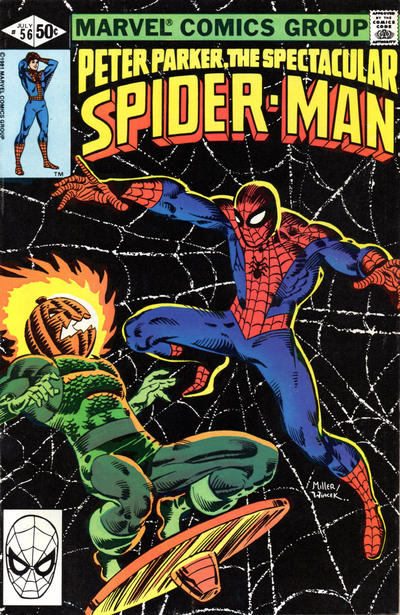 Cover for The Spectacular Spider-Man (Marvel, 1976 series) #56 [Direct]
