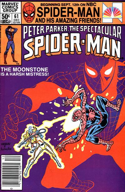 Cover for The Spectacular Spider-Man (Marvel, 1976 series) #61 [Newsstand]