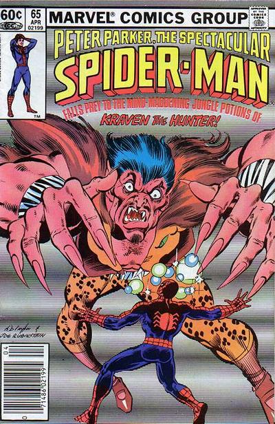 Cover for The Spectacular Spider-Man (Marvel, 1976 series) #65 [Newsstand]
