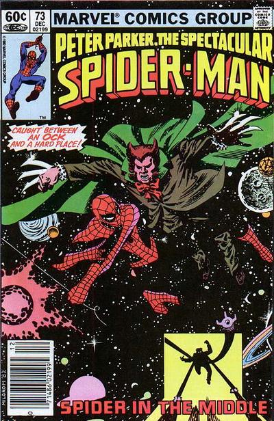 Cover for The Spectacular Spider-Man (Marvel, 1976 series) #73 [Newsstand]