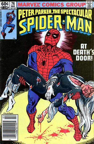 Cover for The Spectacular Spider-Man (Marvel, 1976 series) #76 [Newsstand]