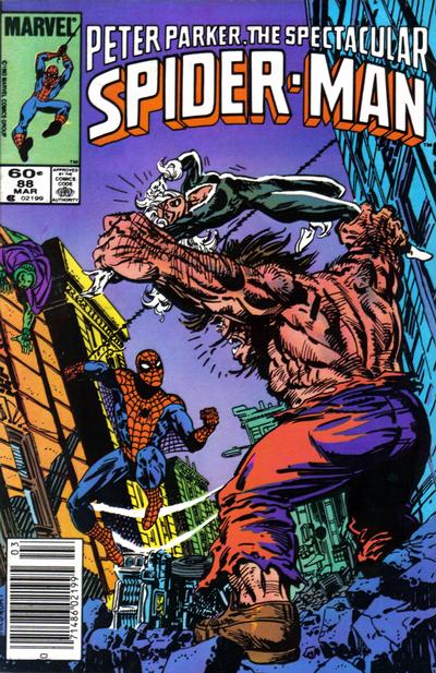 Cover for The Spectacular Spider-Man (Marvel, 1976 series) #88 [Newsstand]