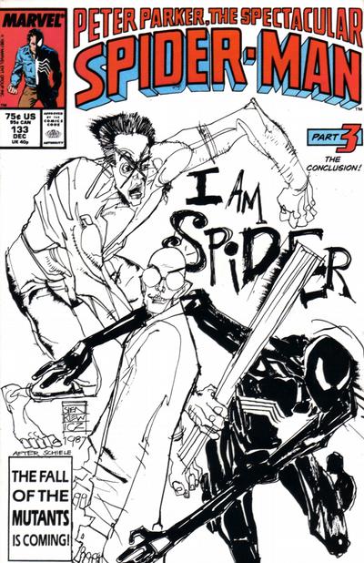 Cover for The Spectacular Spider-Man (Marvel, 1976 series) #133 [Direct]