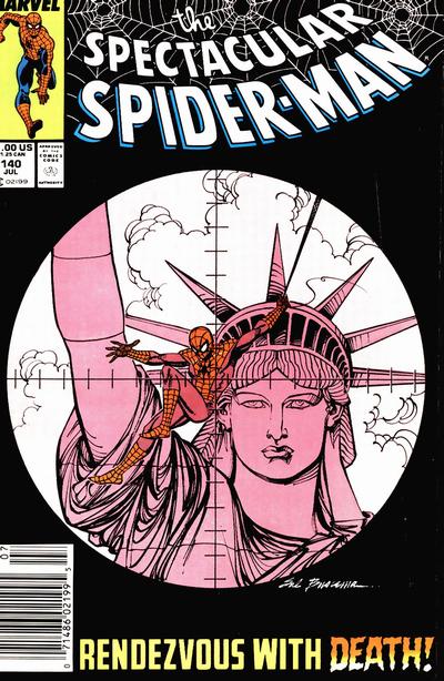 Cover for The Spectacular Spider-Man (Marvel, 1976 series) #140 [Newsstand]