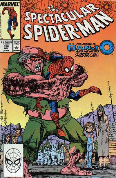 Cover for The Spectacular Spider-Man (Marvel, 1976 series) #156 [Direct]
