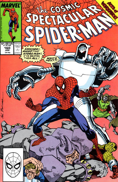 Cover for The Spectacular Spider-Man (Marvel, 1976 series) #160 [Direct]