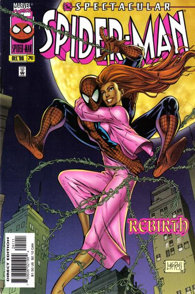 Cover for The Spectacular Spider-Man (Marvel, 1976 series) #241 [Direct Edition]