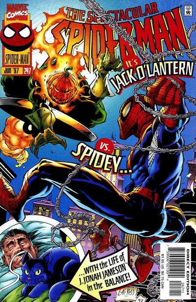 Cover for The Spectacular Spider-Man (Marvel, 1976 series) #247 [Direct Edition]