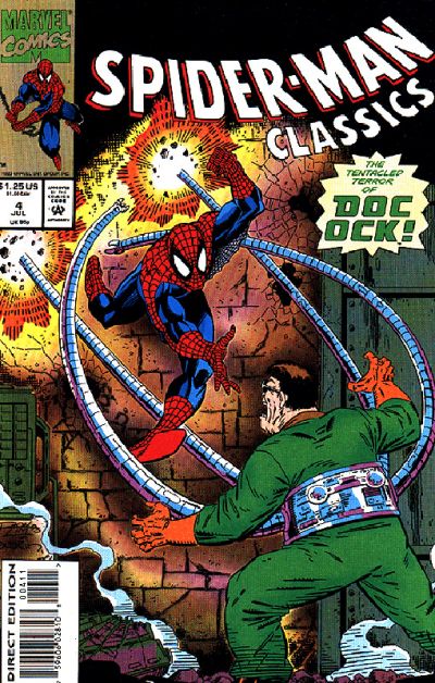 Cover for Spider-Man Classics (Marvel, 1993 series) #4 [Direct Edition]