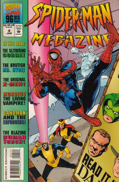 Cover for Spider-Man Megazine (Marvel, 1994 series) #4