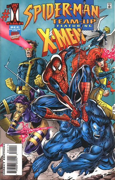 Cover for Spider-Man Team-Up (Marvel, 1995 series) #1 [Direct Edition]