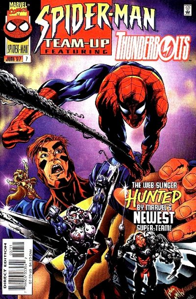 Cover for Spider-Man Team-Up (Marvel, 1995 series) #7 [Newsstand]