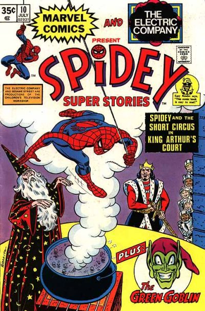 Cover for Spidey Super Stories (Marvel, 1974 series) #10