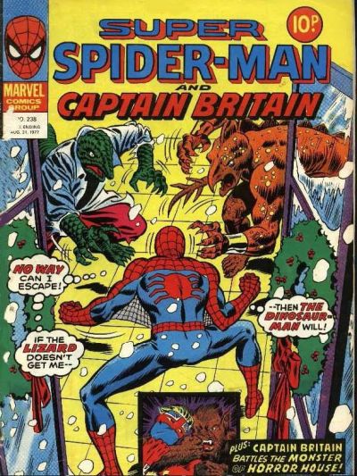 Cover for Super Spider-Man (Marvel UK, 1976 series) #238