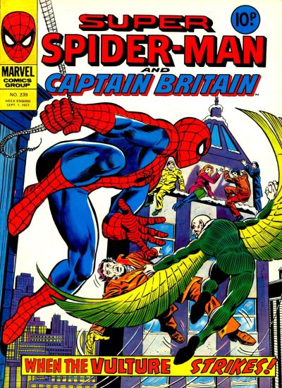 Cover for Super Spider-Man (Marvel UK, 1976 series) #239