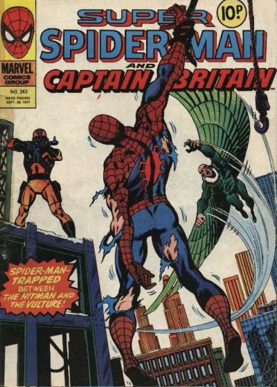 Cover for Super Spider-Man (Marvel UK, 1976 series) #242