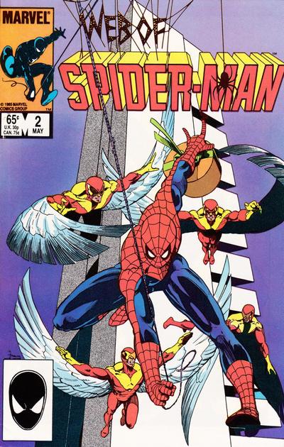 Cover for Web of Spider-Man (Marvel, 1985 series) #2 [Direct]