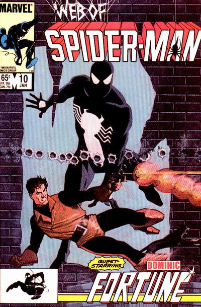 Cover for Web of Spider-Man (Marvel, 1985 series) #10 [Newsstand]