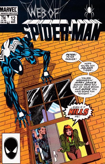 Cover for Web of Spider-Man (Marvel, 1985 series) #12 [Newsstand]