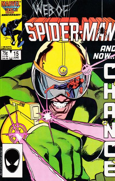 Cover for Web of Spider-Man (Marvel, 1985 series) #15 [Direct]