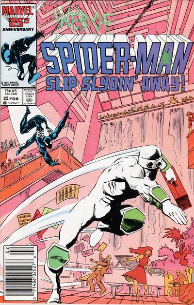 Cover for Web of Spider-Man (Marvel, 1985 series) #23 [Newsstand]