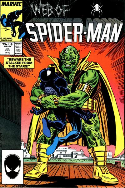 Cover for Web of Spider-Man (Marvel, 1985 series) #25 [Direct]