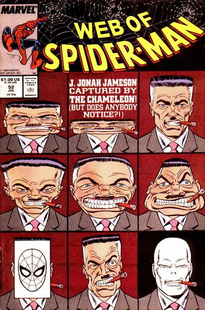 Cover for Web of Spider-Man (Marvel, 1985 series) #52 [Direct]