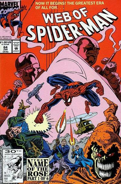 Cover for Web of Spider-Man (Marvel, 1985 series) #84 [Direct]
