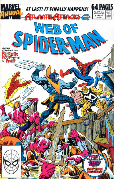 Cover for Web of Spider-Man Annual (Marvel, 1985 series) #5 [Direct]