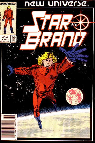 Cover for Star Brand (Marvel, 1986 series) #1 [Newsstand]