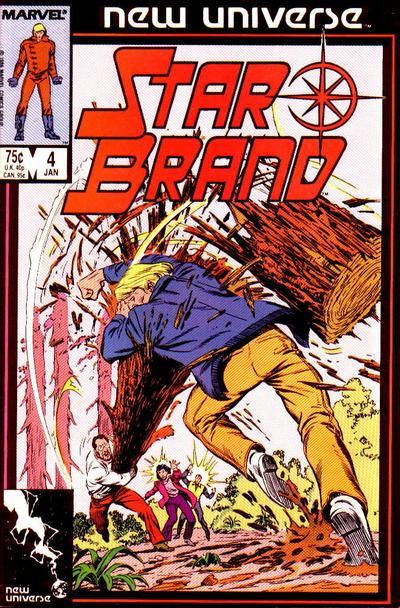 Cover for Star Brand (Marvel, 1986 series) #4 [Newsstand]
