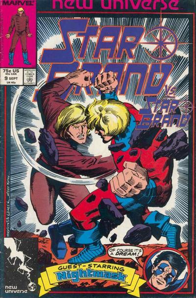 Cover for Star Brand (Marvel, 1986 series) #9 [Direct]