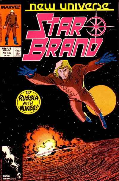 Cover for Star Brand (Marvel, 1986 series) #10 [Direct]
