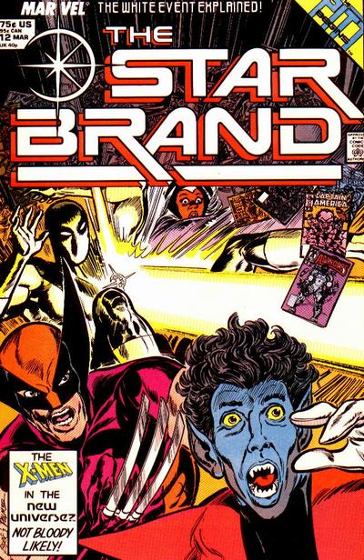 Cover for Star Brand (Marvel, 1986 series) #12
