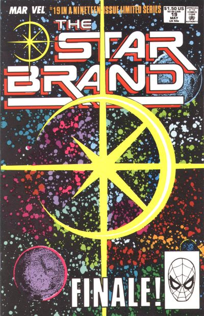 Cover for Star Brand (Marvel, 1986 series) #19