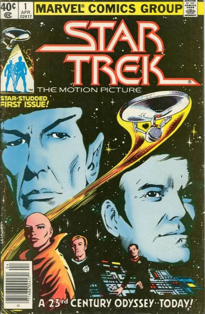 Cover for Star Trek (Marvel, 1980 series) #1 [Newsstand]