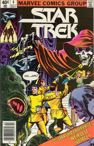 Cover for Star Trek (Marvel, 1980 series) #4 [Newsstand]