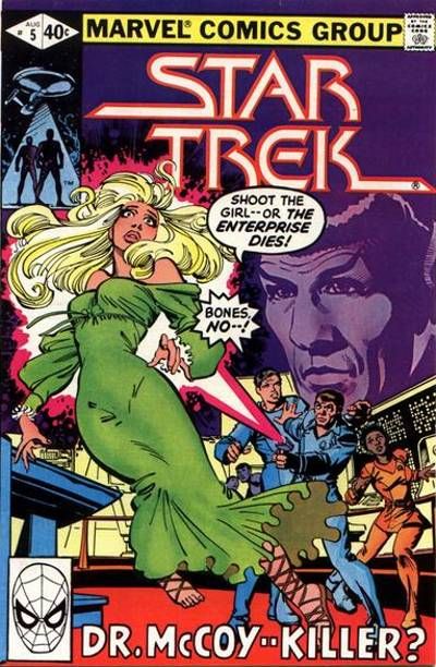 Cover for Star Trek (Marvel, 1980 series) #5 [Direct]