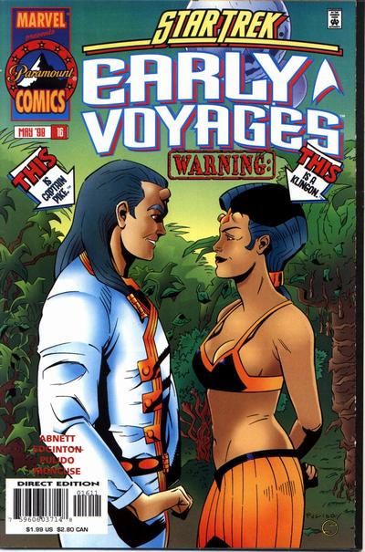 Cover for Star Trek: Early Voyages (Marvel, 1997 series) #16