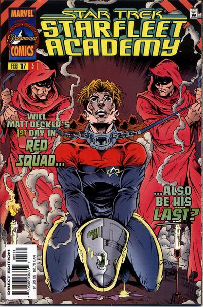 Cover for Star Trek: Starfleet Academy (Marvel, 1996 series) #3