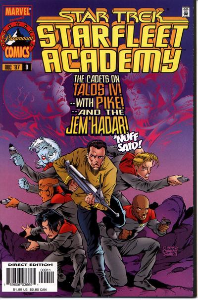 Cover for Star Trek: Starfleet Academy (Marvel, 1996 series) #9